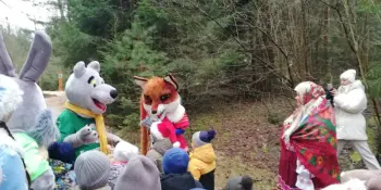 НА ЭКОЛОГИЧЕСКОЙ ТРОПЕ В РЕЗИДЕНЦИИ ДЕДУШКИ МОРОЗА